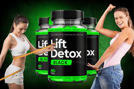 duas mulheres tirando medida do corpo e no centro da imagem tres potes de Lift Detox Black Original Site Oficial