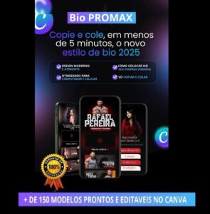 Bio do instagran promax