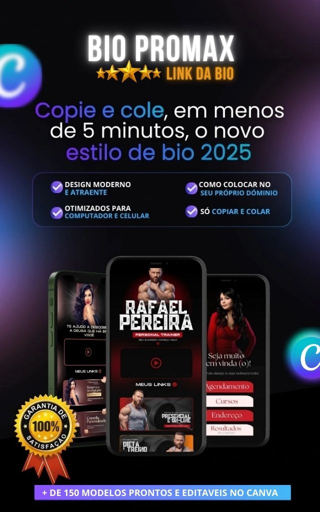 Bio Promax Link da bio